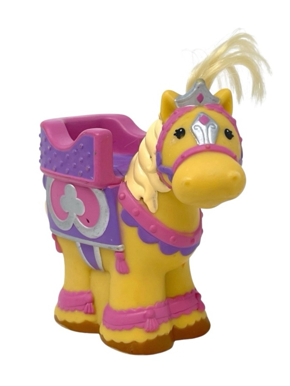 Fisher Price Little People 2006 Tan Horse With Purple Saddle